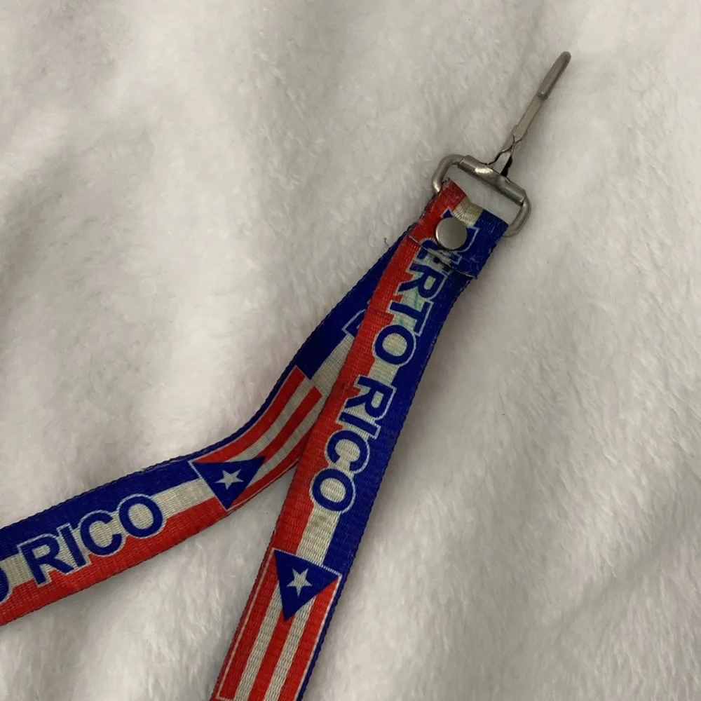 Puerto Rico 🇵🇷 flag lanyard